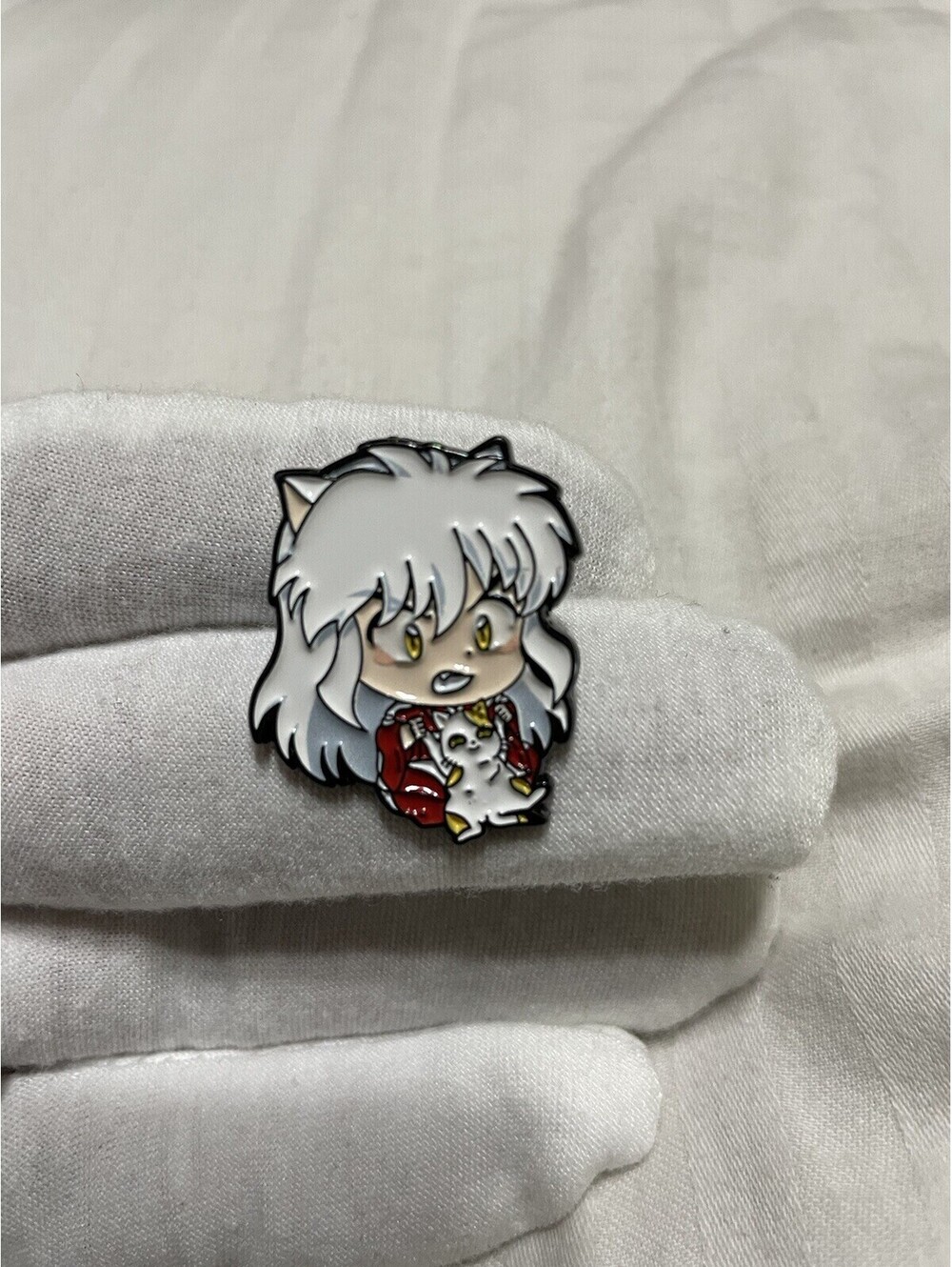 Inuyasha enamel pin brooch anime cartoon cute funny chibi